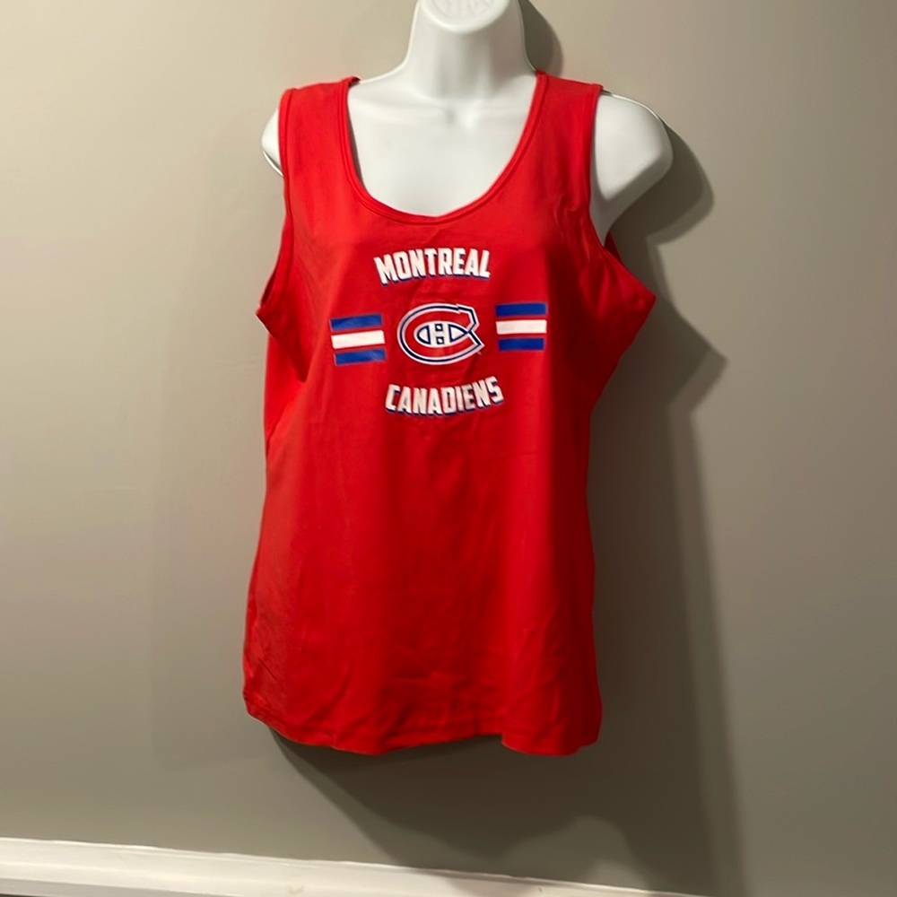 NHL Montréal Canadiens sleeveless women top XL red
